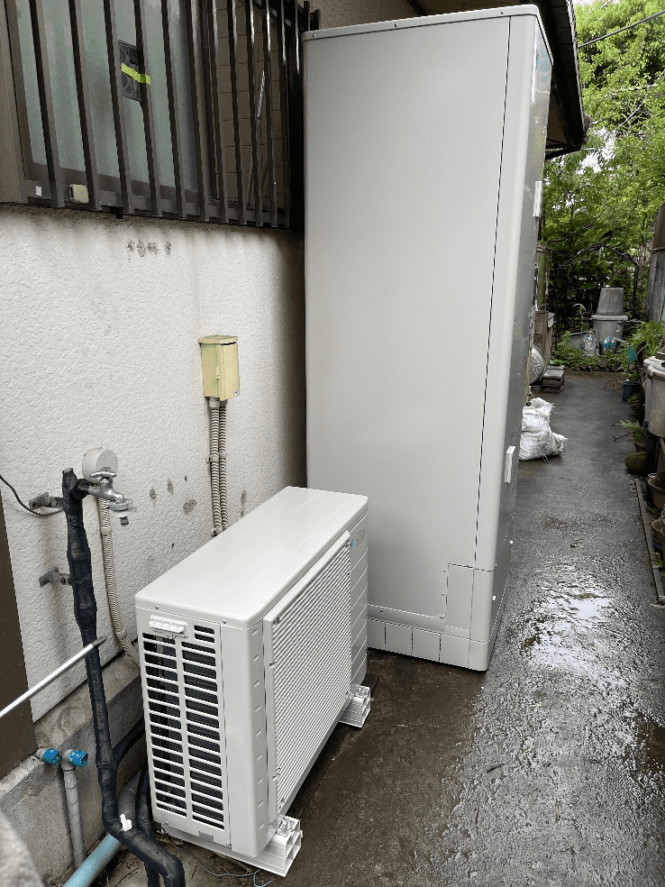 愛媛県越智郡上島町弓削沢津エコキュート交換工事J様