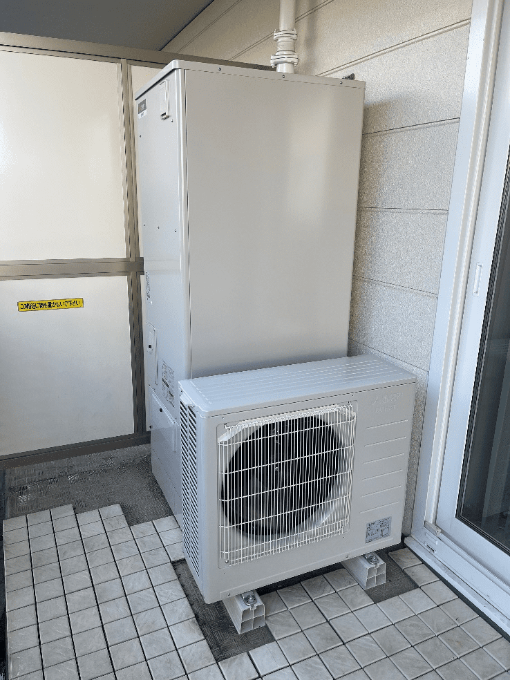 神奈川県川崎市中原区上小田中エコキュート交換工事Y様
