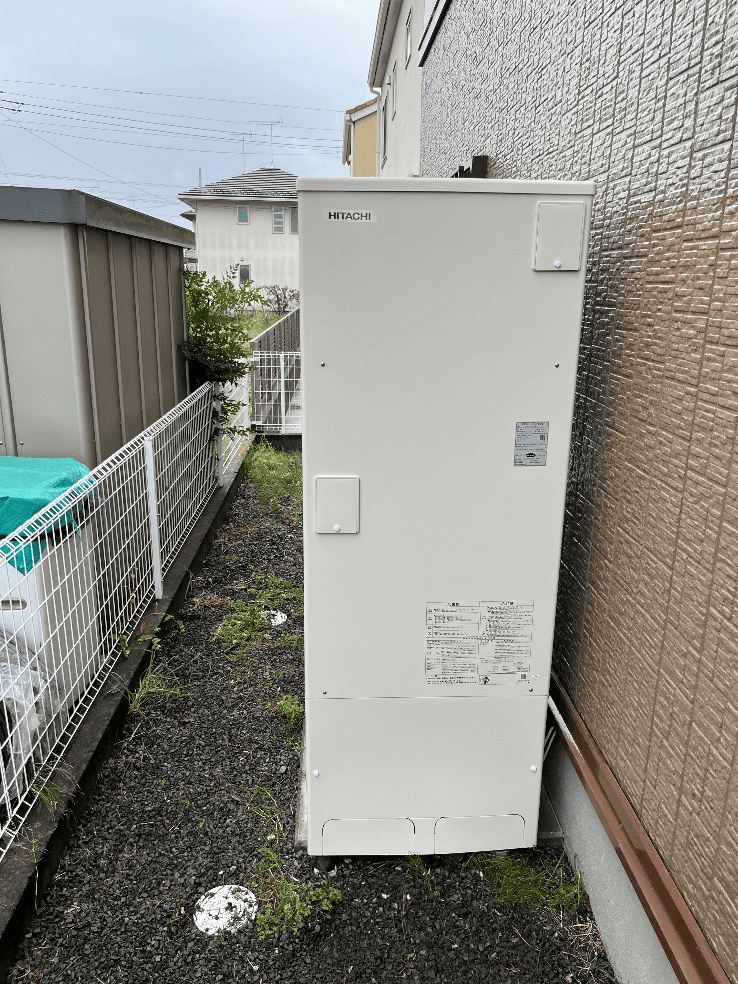 茨城県結城市結城エコキュート交換工事M様