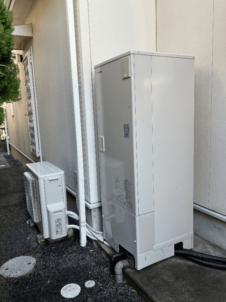 埼玉県蓮田市山ノ内エコキュート交換工事F様