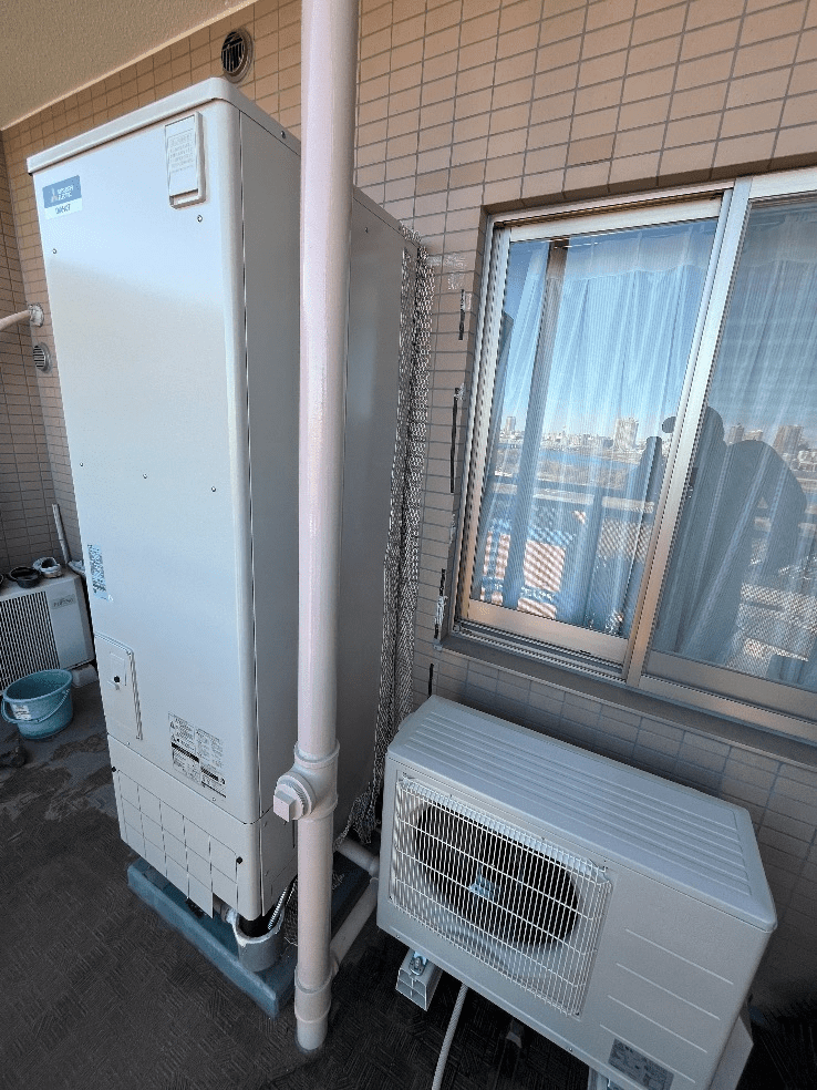 東京都北区浮間エコキュート交換工事G様