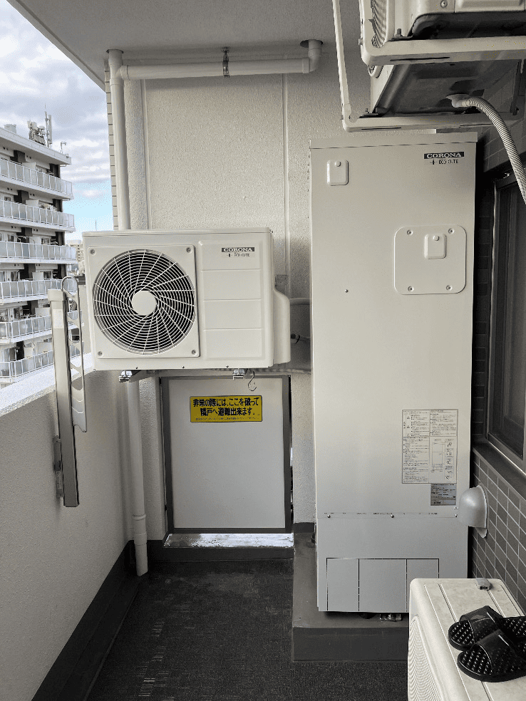 東京都台東区元浅草エコキュート交換工事N様
