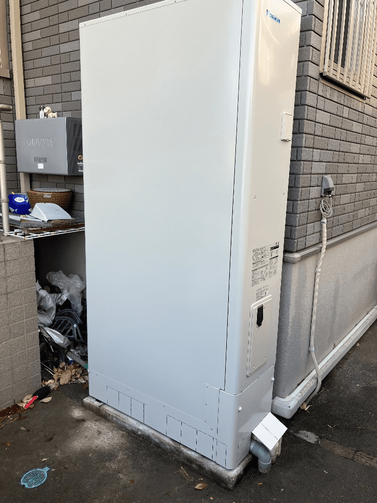 東京都町田市成瀬台エコキュート交換工事W様