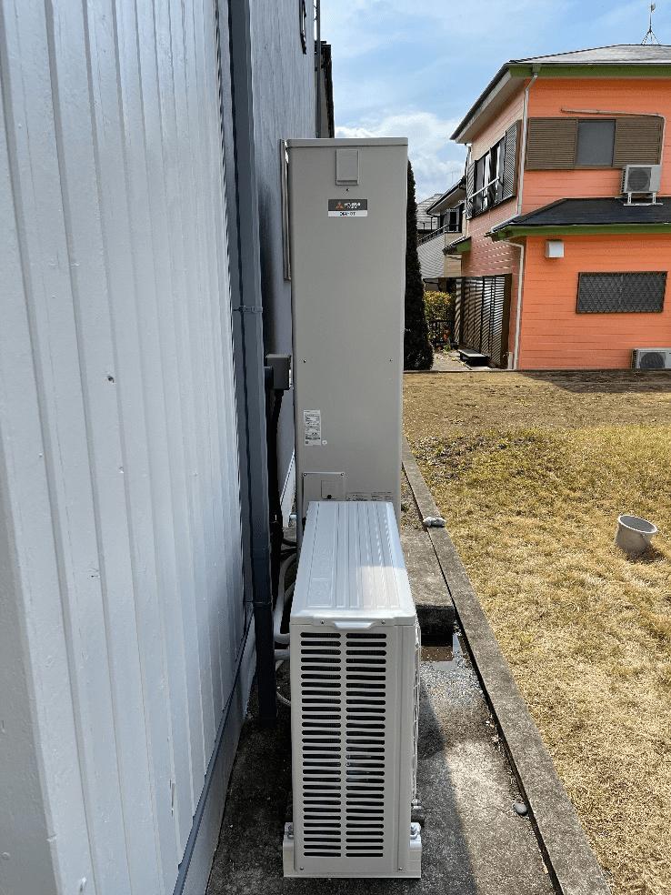 石川県かほく市白尾エコキュート交換工事A様
