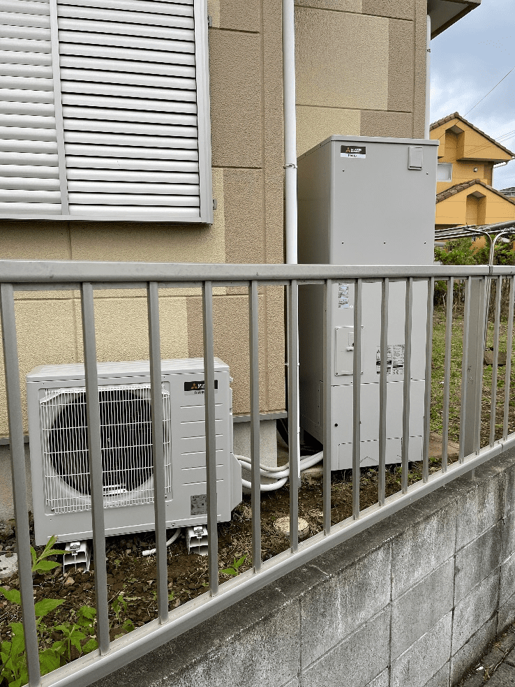 石川県羽咋郡宝達志水町石坂エコキュート交換工事D様