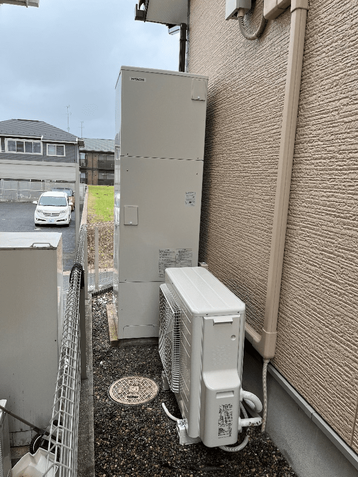 石川県羽咋郡宝達志水町荻市エコキュート交換工事E様