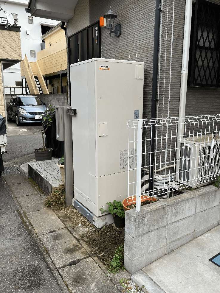 石川県輪島市小池町エコキュート交換工事U様