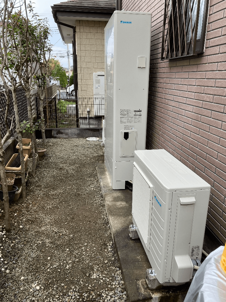 神奈川県南足柄市壗下エコキュート交換工事K様