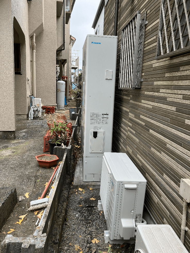 神奈川県横須賀市池上エコキュート交換工事I様