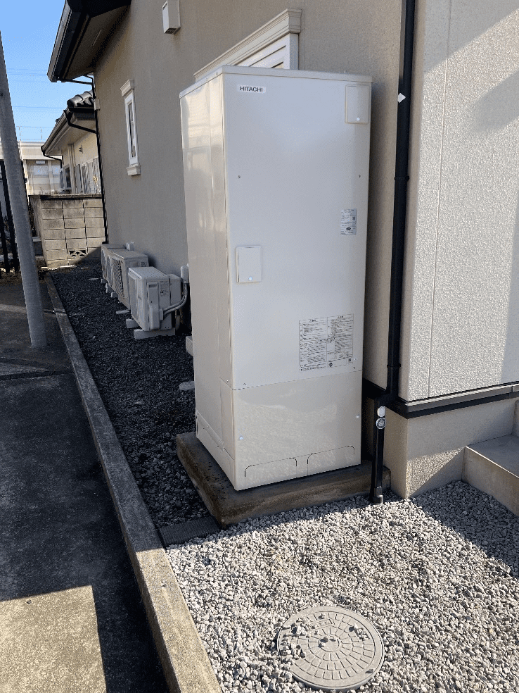 群馬県伊勢崎市宮子町エコキュート交換工事T様