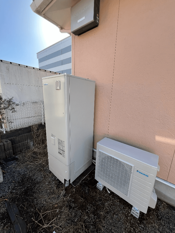 茨城県つくば市牧園エコキュート交換工事N様