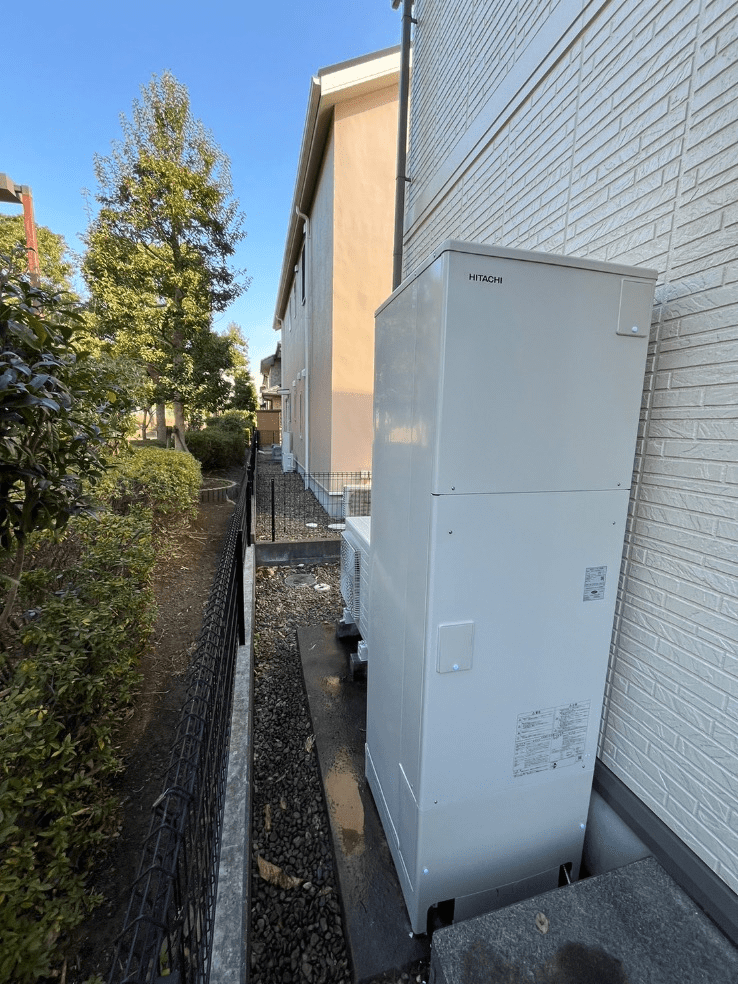 茨城県龍ヶ崎市松葉エコキュート交換工事K様