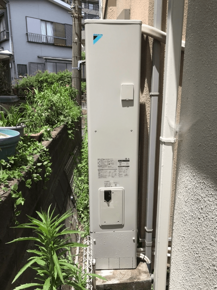 長崎県南松浦郡新上五島町岩瀬浦郷エコキュート交換工事H様