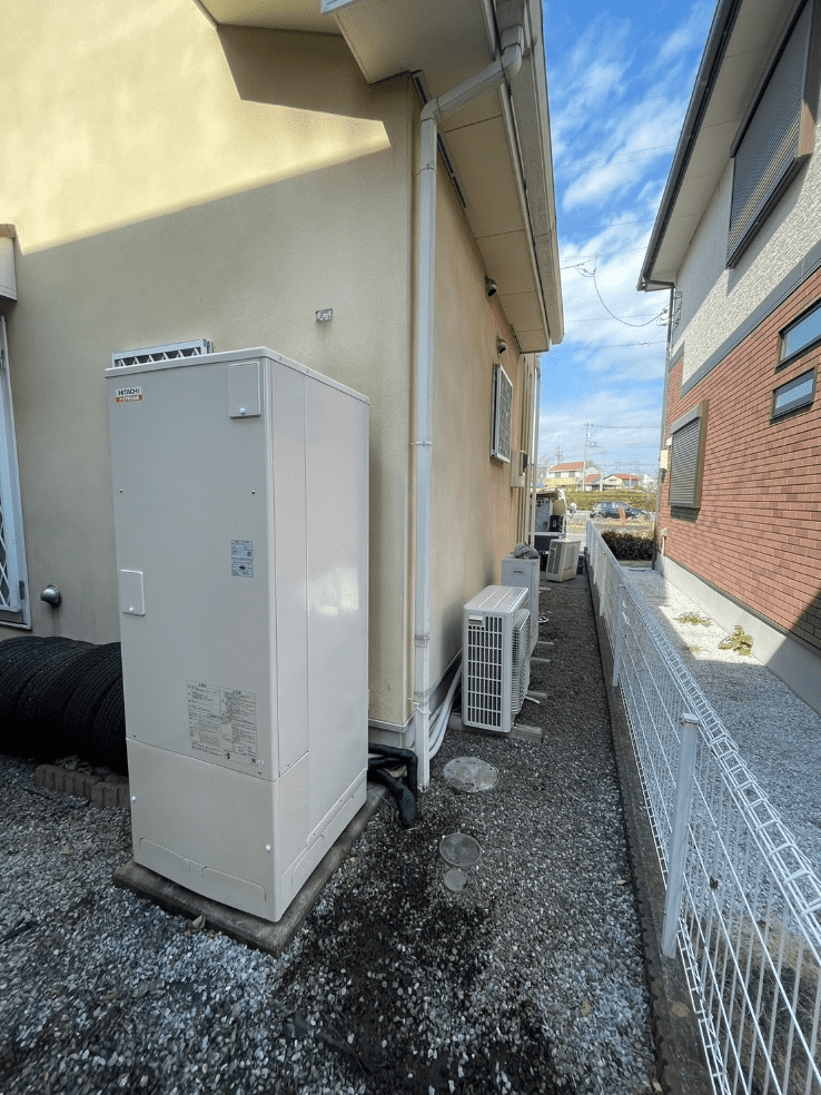 長崎県大村市池田新町エコキュート交換工事A様