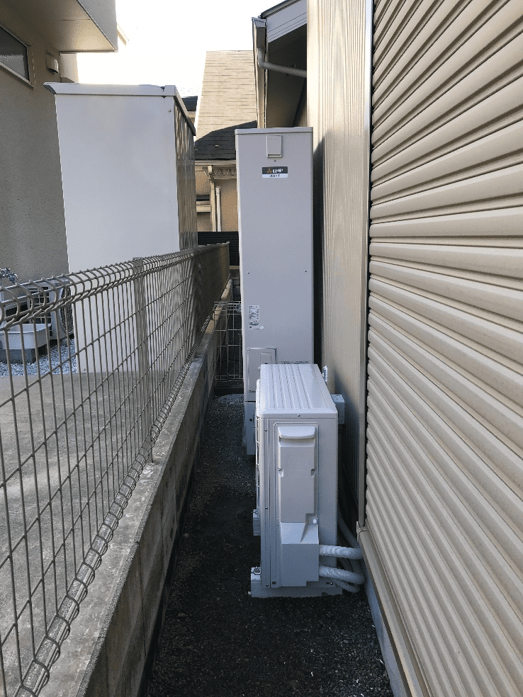 長崎県西彼杵郡時津町元村郷エコキュート交換工事M様