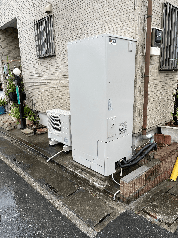 長崎県雲仙市吾妻町布江名 エコキュート交換工事M様