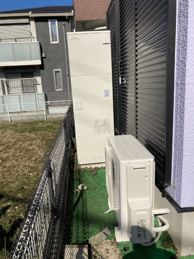 埼玉県所沢市上安松エコキュート交換工事N様