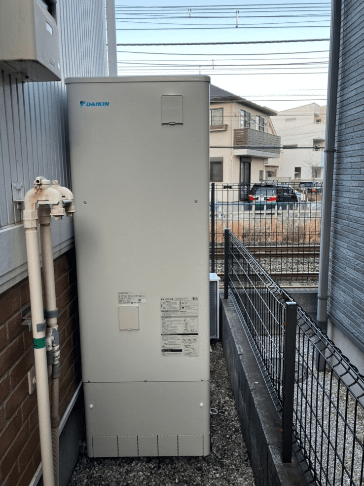埼玉県所沢市向陽町エコキュート交換工事S様
