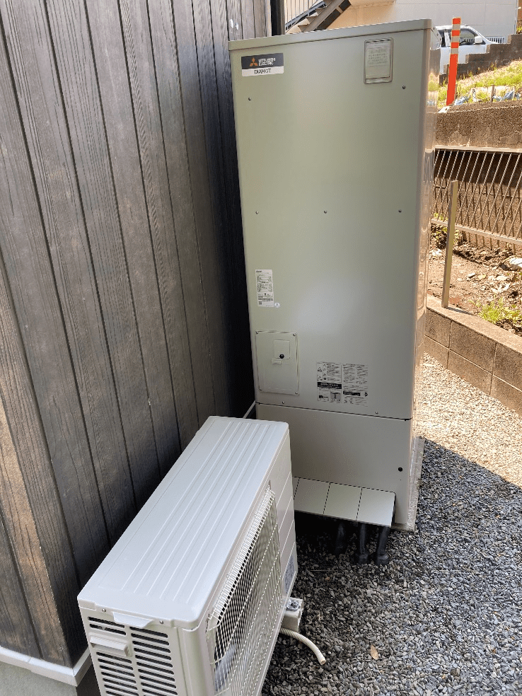 大分県杵築市猪尾エコキュート交換工事K様