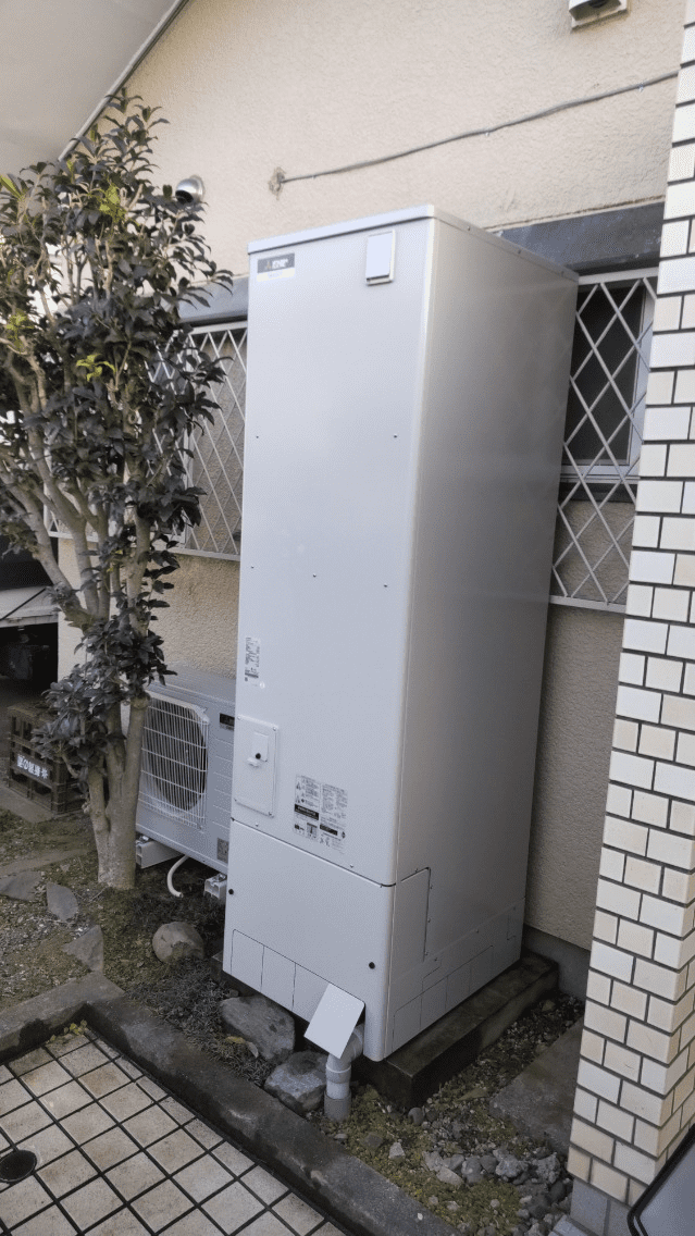 大分県玖珠郡九重町恵良エコキュート交換工事I様