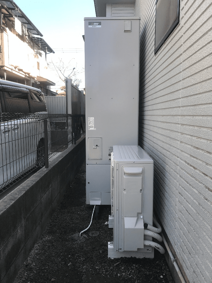 大分県玖珠郡玖珠町小田エコキュート交換工事O様