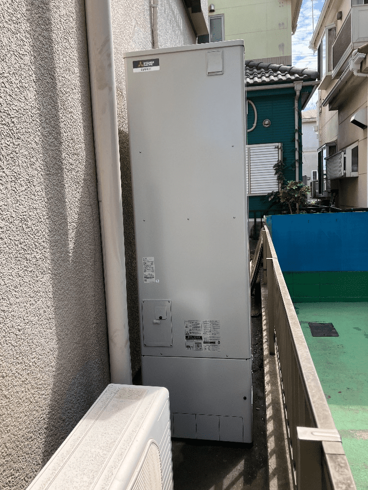 大分県由布市庄内町柿原エコキュート交換工事F様