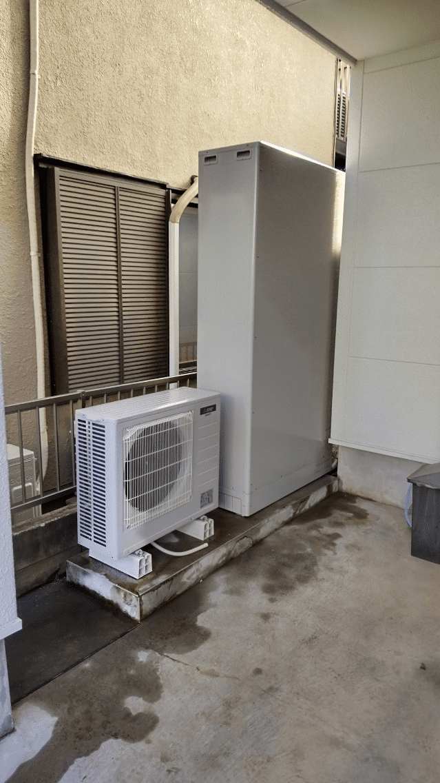大分県速見郡日出町南畑エコキュート交換工事K様