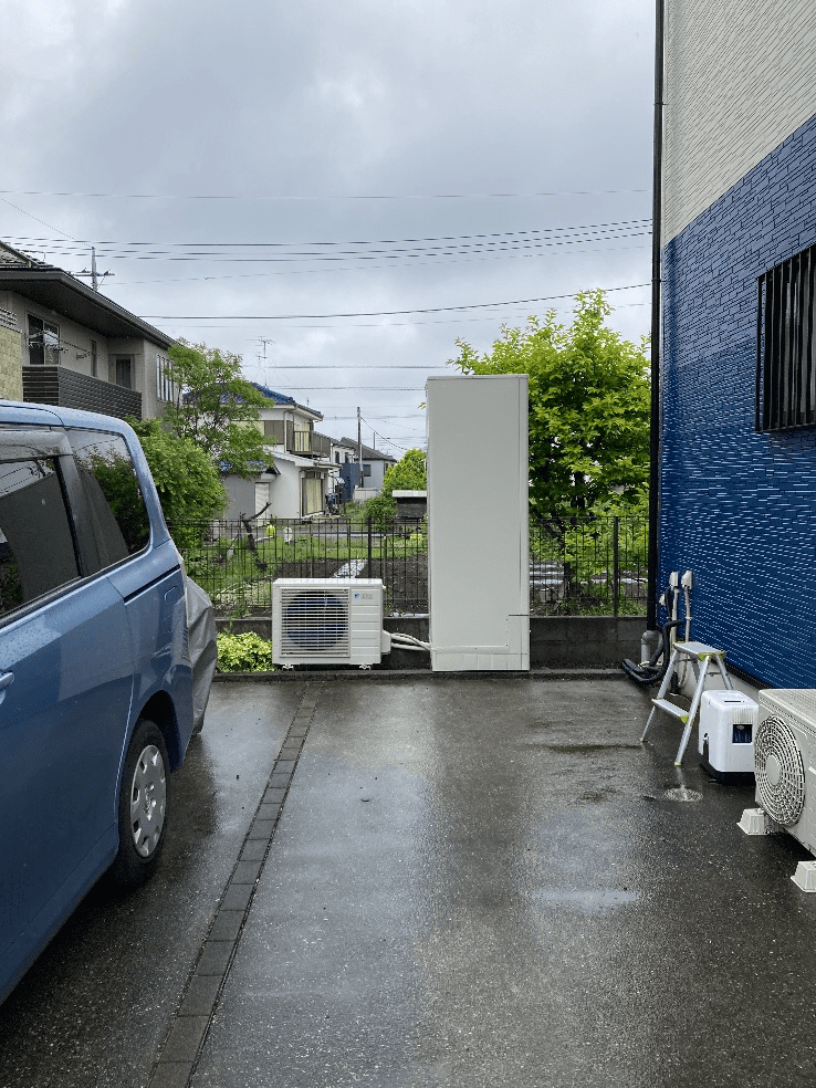 山梨県北杜市明野町浅尾エコキュート交換工事S様
