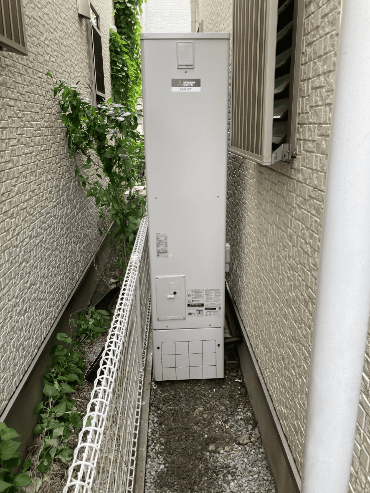 山梨県北都留郡小菅村エコキュート交換工事O様