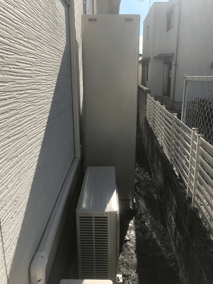 山梨県南アルプス市浅原 エコキュート交換工事A様