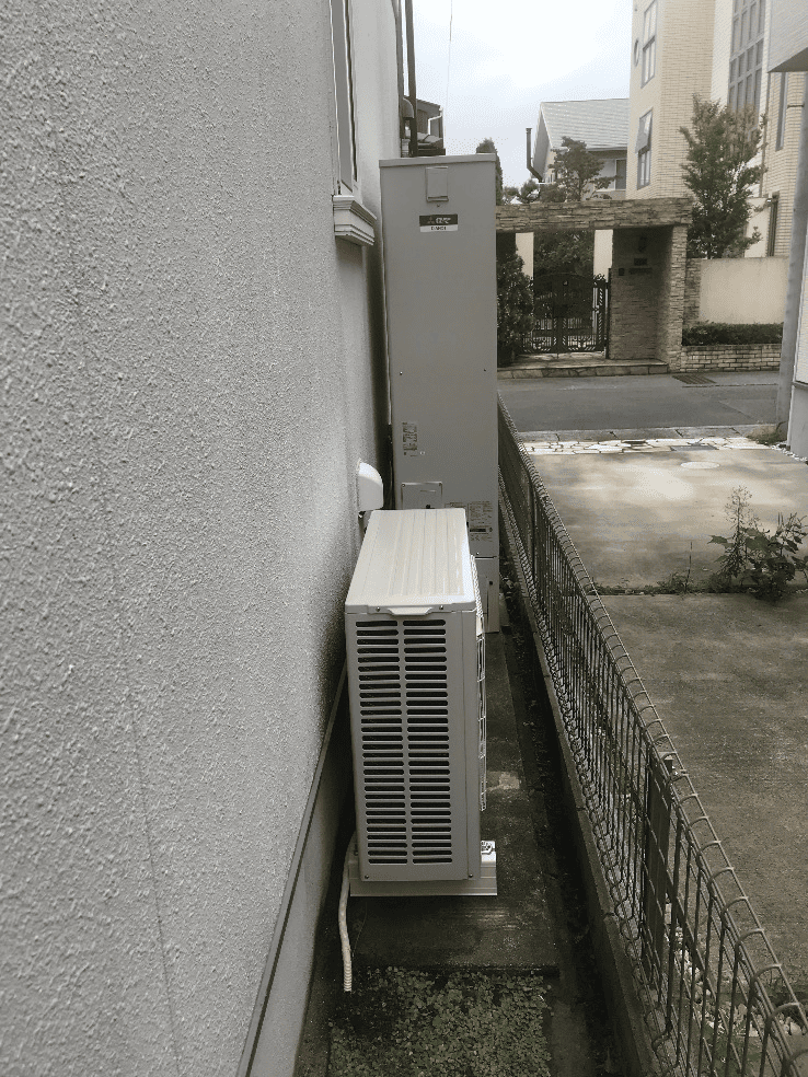 山梨県甲府市朝日エコキュート交換工事I様