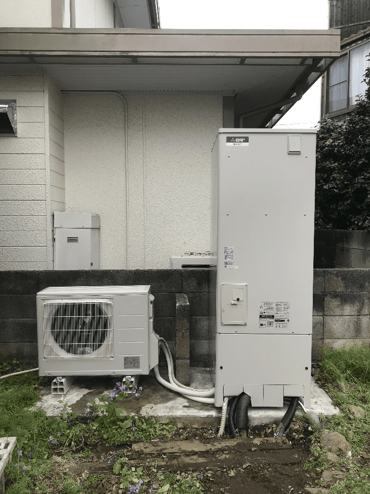 山梨県笛吹市石和町砂原エコキュート交換工事H様