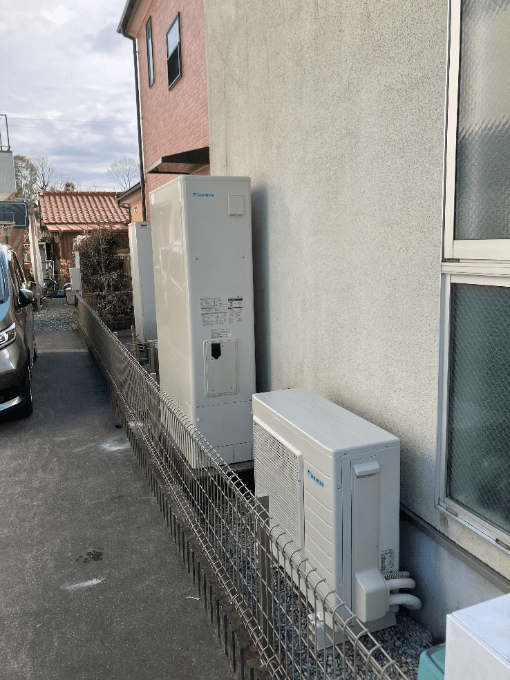 東京都羽村市羽東エコキュート交換工事O様
