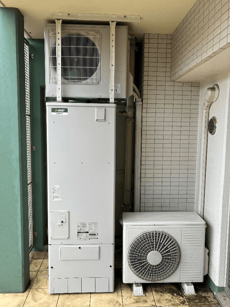 神奈川県川崎市宮前区犬蔵エコキュート交換工事M様