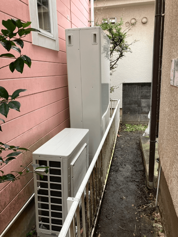 神奈川県藤沢市城南エコキュート交換工事T様