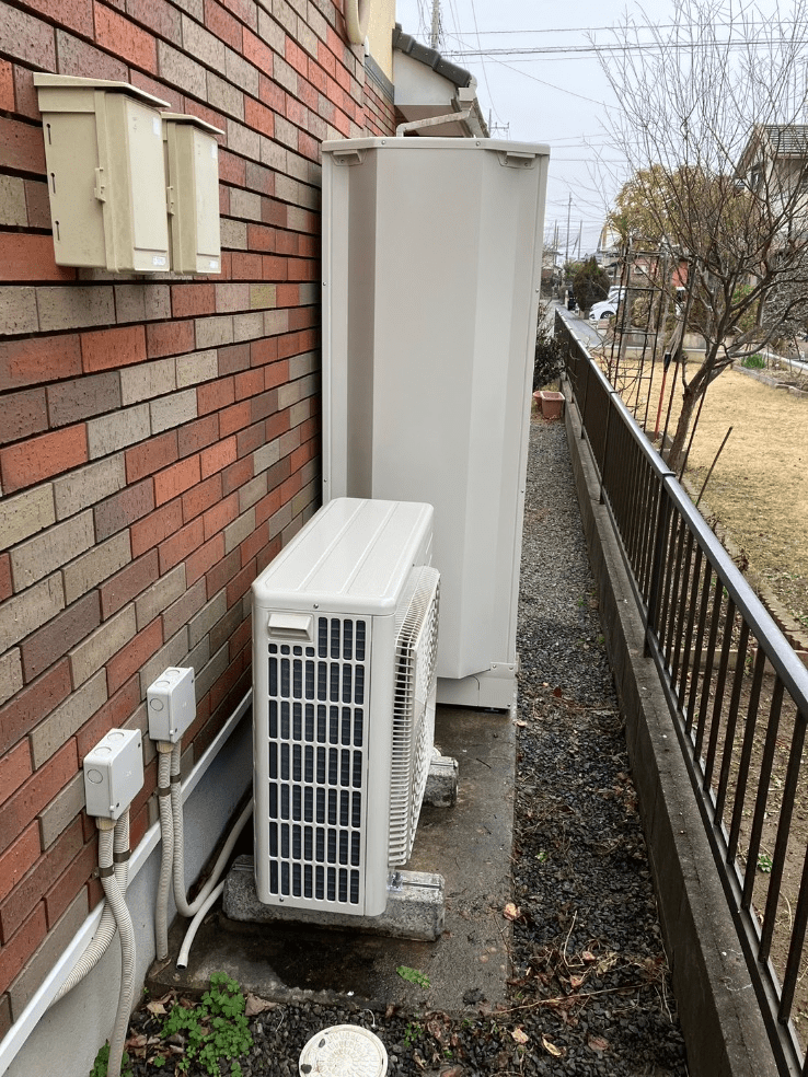 茨城県取手市桜が丘エコキュート交換工事I様
