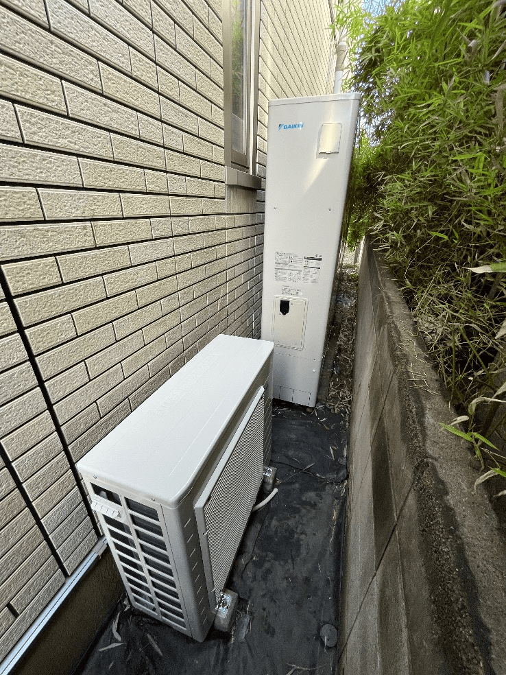 宮崎県東臼杵郡椎葉村大河内エコキュート交換工事J様