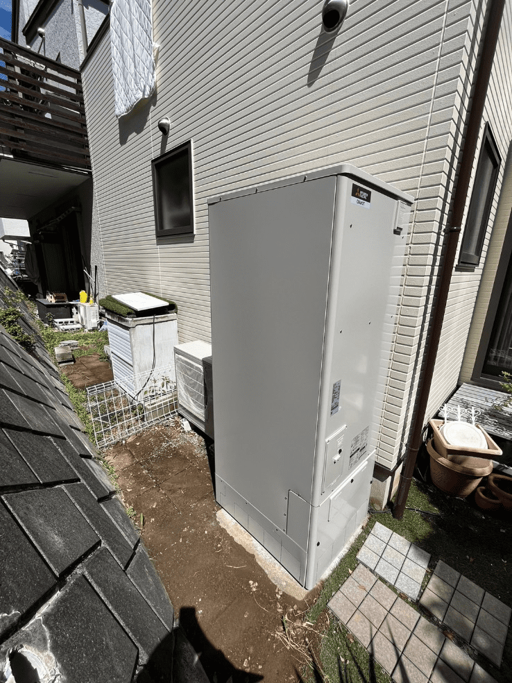 宮崎県東臼杵郡諸塚村家代エコキュート交換工事W様