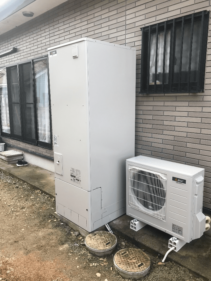 山形県寒河江市下河原エコキュート交換工事E様