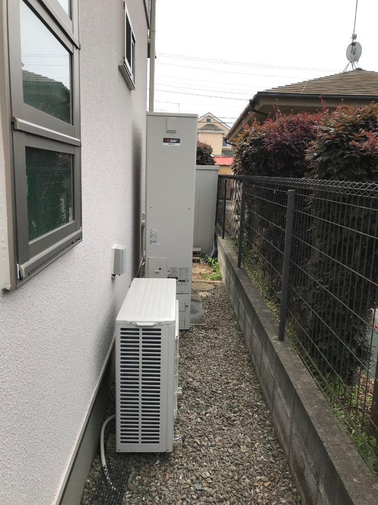 山形県新庄市下田町エコキュート交換工事W様