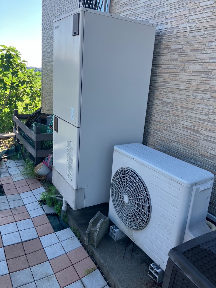取引中)未開封 エコキュート HITACHI BHP-TA37W（日立BHP-TA37Lから 