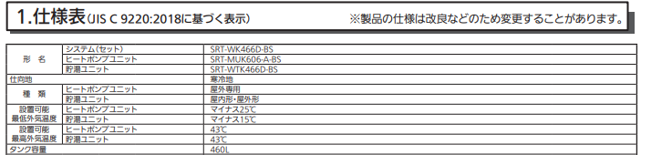 三菱エコキュートSRT-WK466D-BSをご検討の方へ