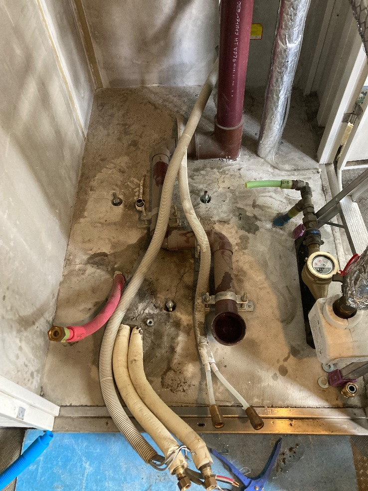 コロナエコキュートCHP-H3014AMからコロナエコキュートCHP-S30AY1-12B|エコキュート交換工事|千葉県白井市笹塚|マンション|プリスタ