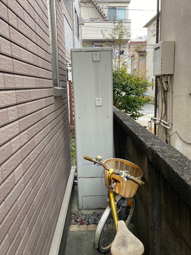 コロナエコキュートCFT-37WM82からコロナエコキュートCHP-E372AZ1｜エコキュート交換工事｜東京都江東区北砂