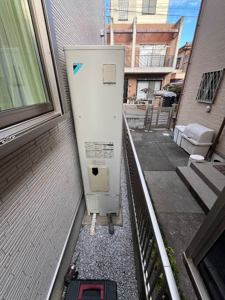 ダイキンエコキュートTU37NFTVから三菱エコキュートSRT-S376UZ｜エコキュート交換工事｜埼玉県上尾市向山