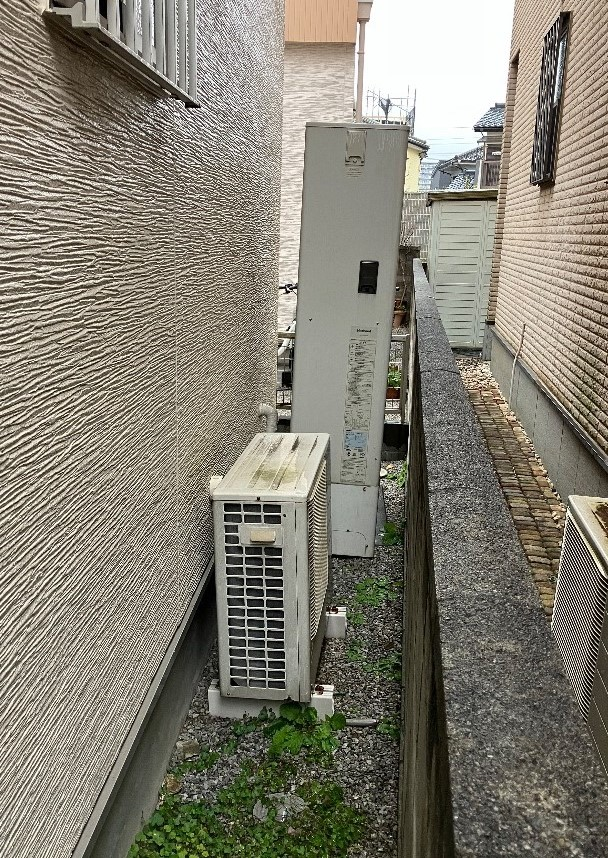 パナソニックエコキュートHE-H37LQSから三菱エコキュートSRT-S376UZ｜エコキュート交換工事｜埼玉県上尾市西宮下｜昭栄建設