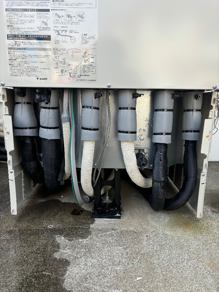 ダイキンエコキュートTUN46LFVから三菱エコキュートEQA46YFV｜エコキュート交換工事｜埼玉県蓮田市藤ノ木