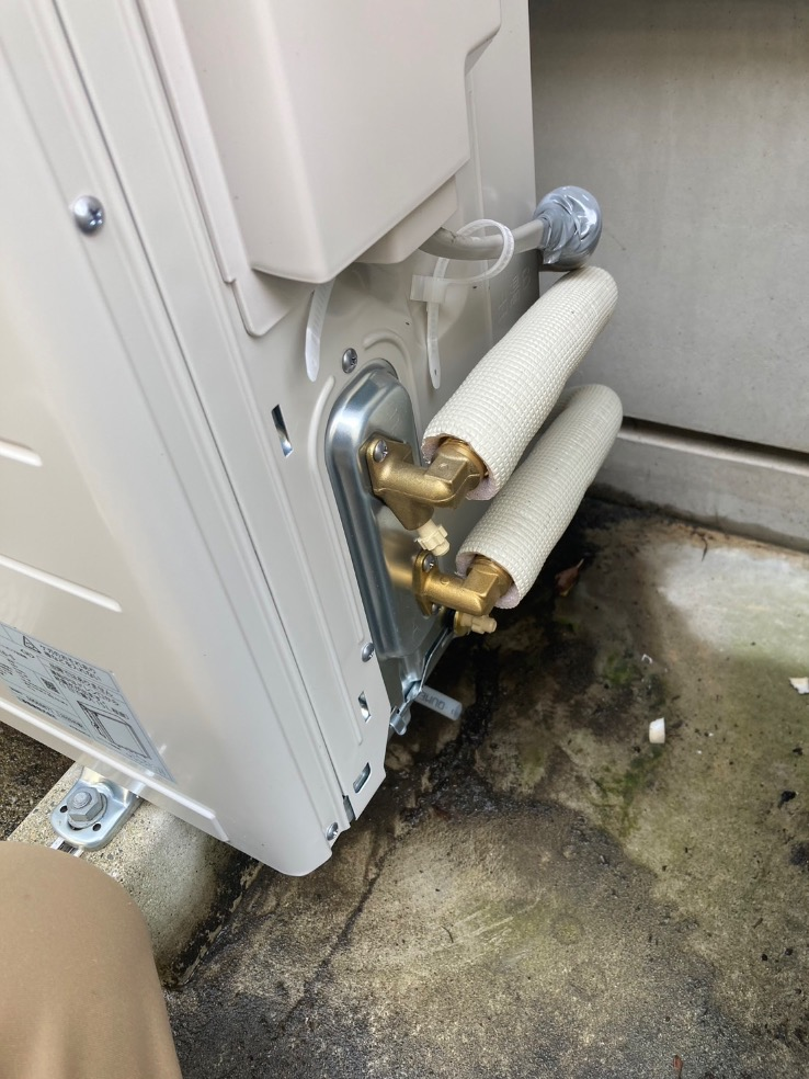 三菱エコキュートSRT-HPT37W5から三菱エコキュートSRT-S376｜エコキュート交換工事｜千葉県市川市本塩｜マンション｜グランフォート