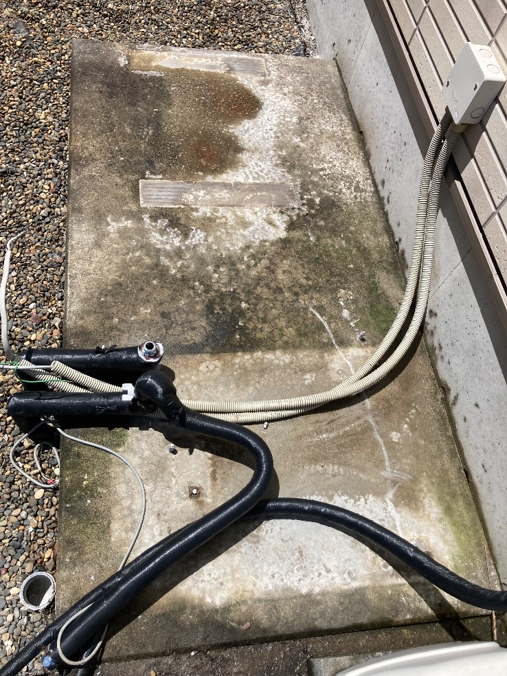 長府エコキュートET-3735GPXHから日立エコキュートBHP-FG37XU｜エコキュート交換工事｜千葉県市原市飯沼｜