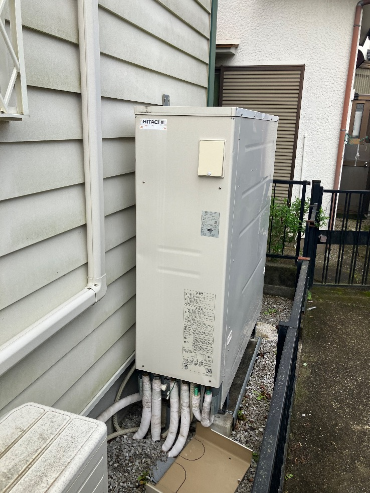 日立エコキュートBHP-FS37LDからコロナエコキュートCHP-E372AZ1｜エコキュート交換工事｜神奈川県南足柄市生駒